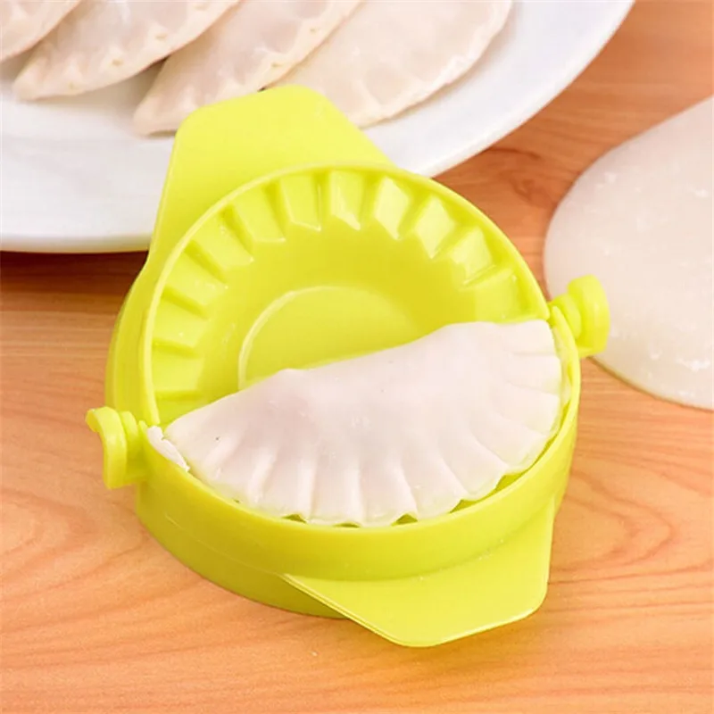 

DIY Dumplings Tool Top Good Quality Dumpling Jiaozi Maker Device Easy Dumpling Mold Clips Cozinha Kitchen Accessories, As picture