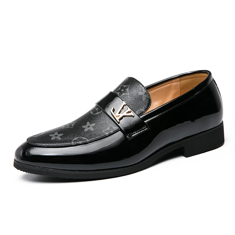 

Scarpa Kiton classic and convenient non-slip leather casual+ shoes with low upper hand tassel loafers for men, Blue,black,red