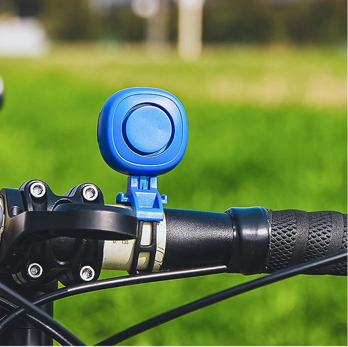 

Wholesale Top Quality Colorful Mini Electric Bike Bell Alarm Bicycle Ring Bell Cycling Handlebar Horn, Black,blue,red