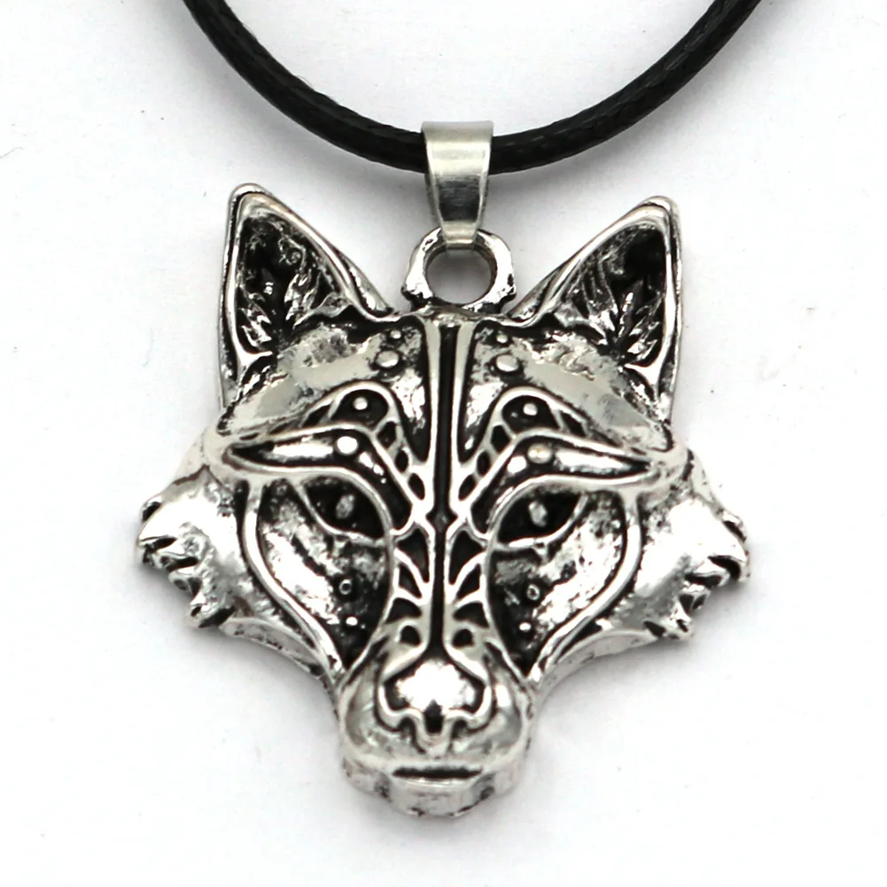 

XuQian 2021 Hot Sale Alloy Wolf Head Pendant For Men's Jewelry Making, Picture
