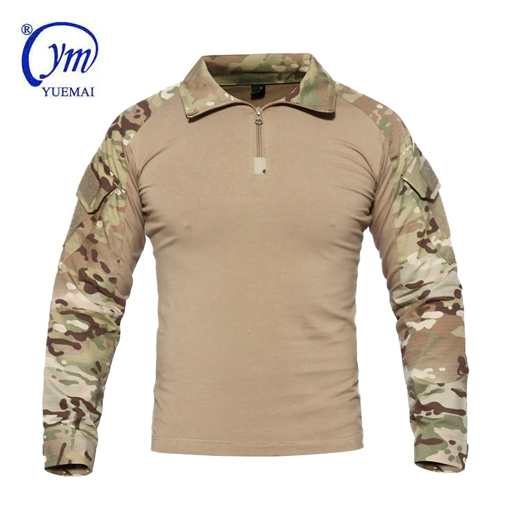 
Hot Sale Army Military Uniform Combat Suit Airsoft Frog Shirt 