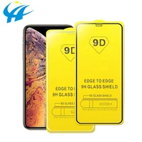 

Wholesale Price 9D Screen Protector For IPhone 6 6s 7Plus xs xr xs max Full Cover tempered glass Screen Protector Mobile Phone