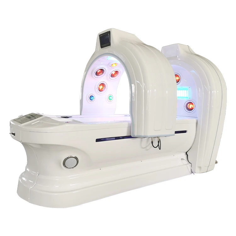 

Manufacture Shining Figure Electrotherapy Dome Phototherapy Spa Equipment Spa Machine Capsule Slimming, White