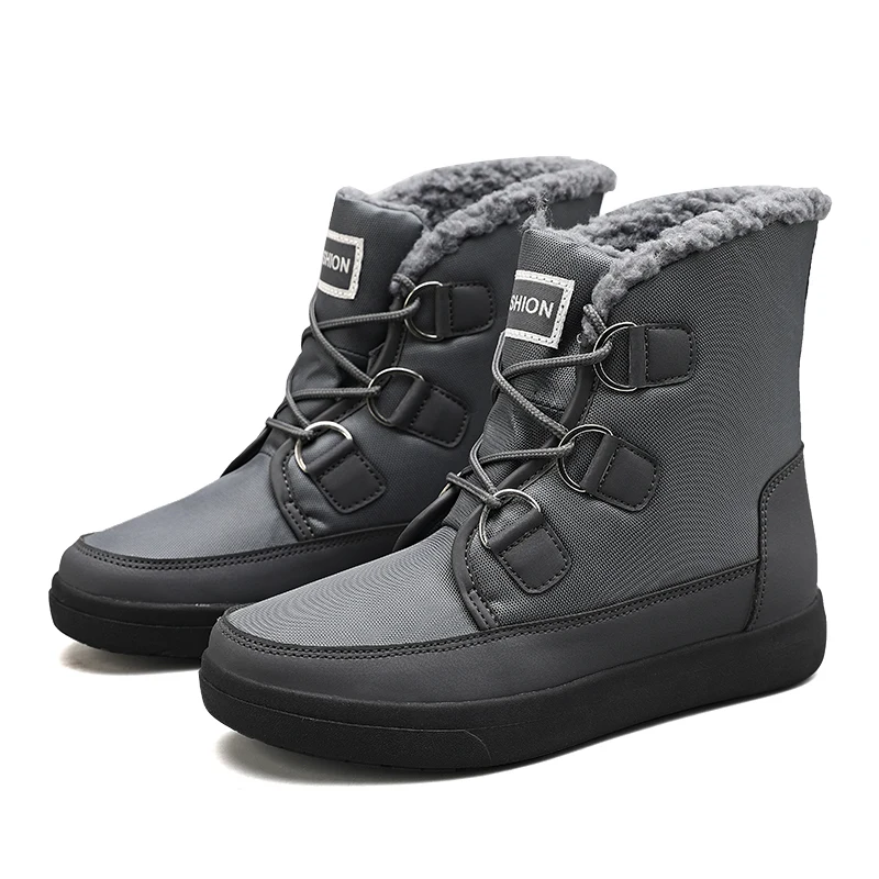 

YT Shoe New Winter Mens Boots Outdoor Warm Ankle Snow Shoes