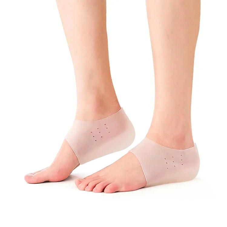 

Foot Care Height Increase Silicone Insole Invisible Breathable Soft Socks for Man and Woman