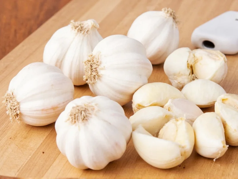 8 Cloves of Garlic Equals 1 1/3 Tablespoons (Exact Conversion)