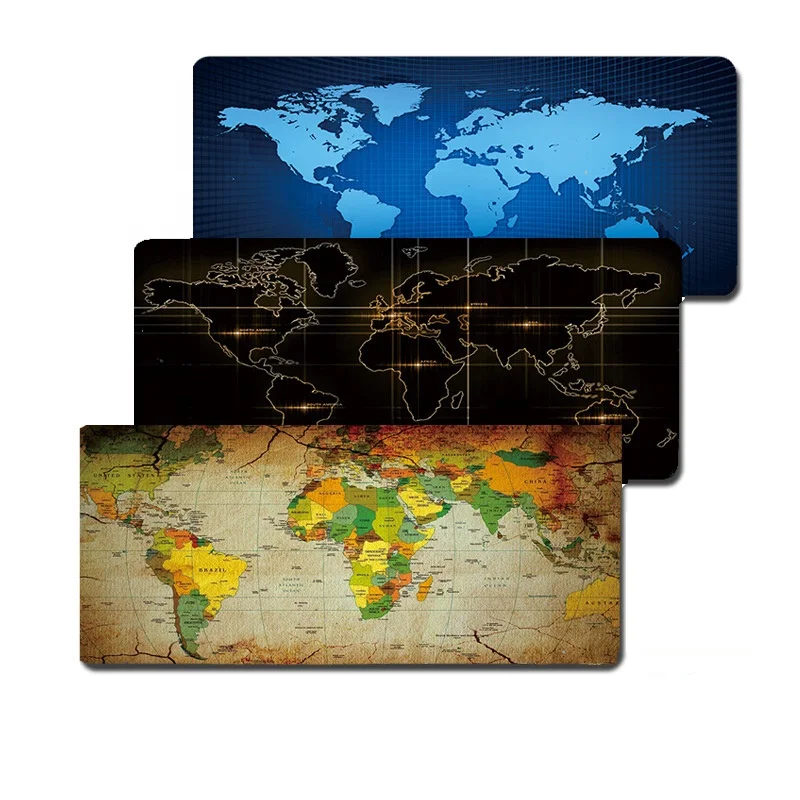 

custom world map large mouse mat rubber gaming anime mouse pad xxl 800*300mm