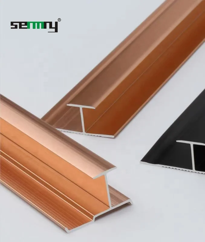 Aluminium Tile Corner  H Shape Trim  Metal Wall Aluminum Profile Protection