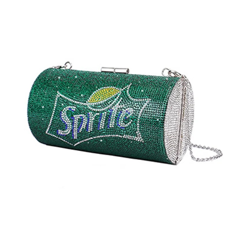 

OXGIFT Wholesale Drinks cans shape luxury designer ladies purses and handbags women 2021