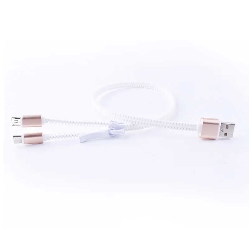 

Micro Fast Charging Original Braided 2m High Speed Data Multfast Car For Zipper Mobile Accessories Usb Cable, Mix color