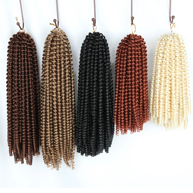 

Free sample 8inch 350 spring twist crochet braid hair extension black pre twisted spring nubian twist braid hair, #1b#27 #30#613#bug#t27 #t30#tbug#tb/30/27#tb/350/613