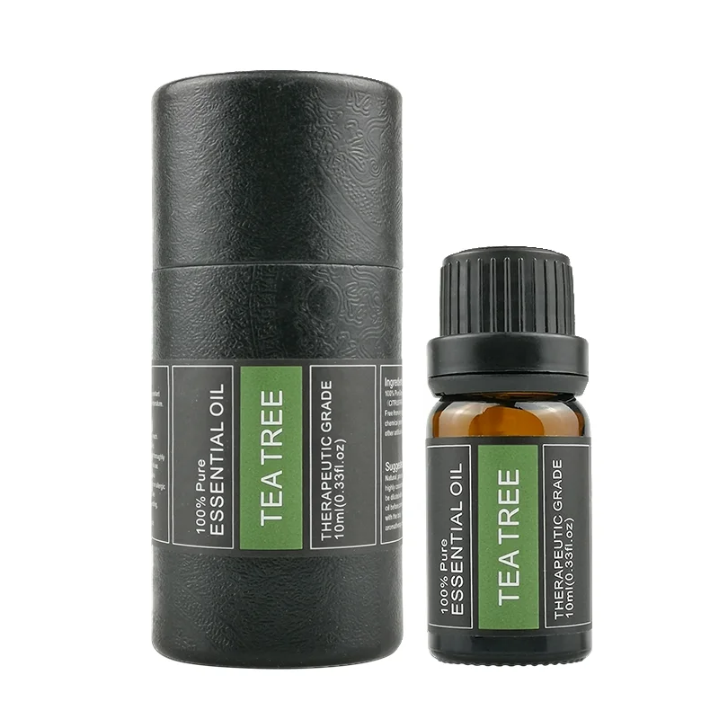 

Hot Selling 10ml Organic Essential Oils 100 % Pure Therapeutic Grade Tea Tree Oil Own Label Essential Oil for Skincase