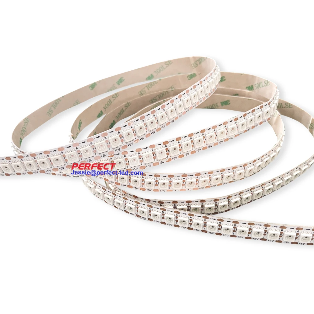 

WS2815 30/60/144leds/m Flexible full color pixel led strip Light 12V addressable rgb led strip