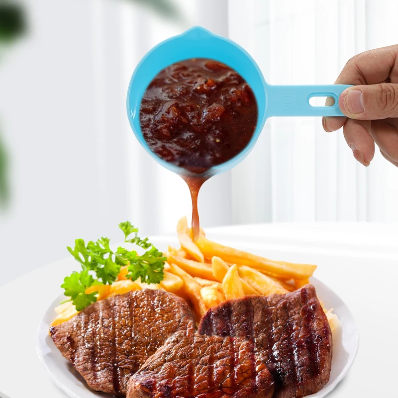 
High quality durable using various cute measuring cup plastic 