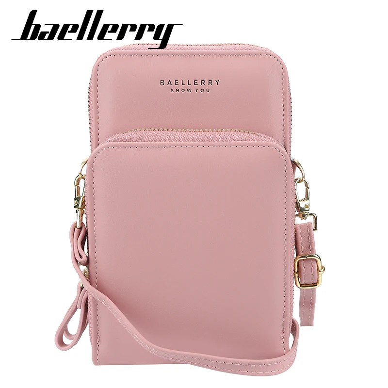 

New design large capacity handbags for women 2021 baellerry pu leather multi used handbag phone holder formale wallet