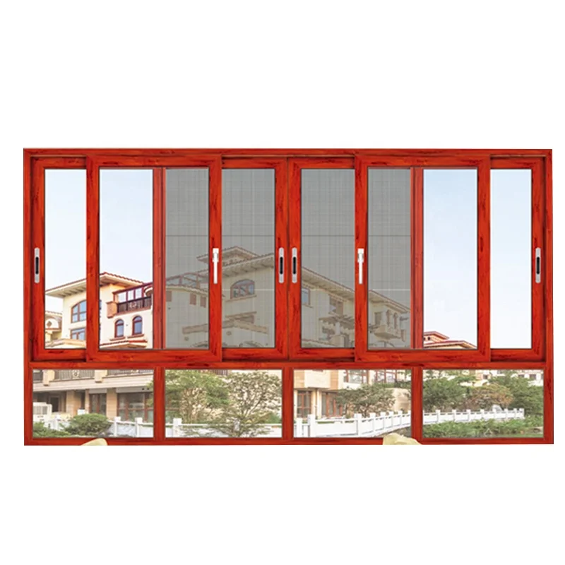 
Factory price 3 tracks sliding window aluminium glass sliding windows cheap house windows for sale 