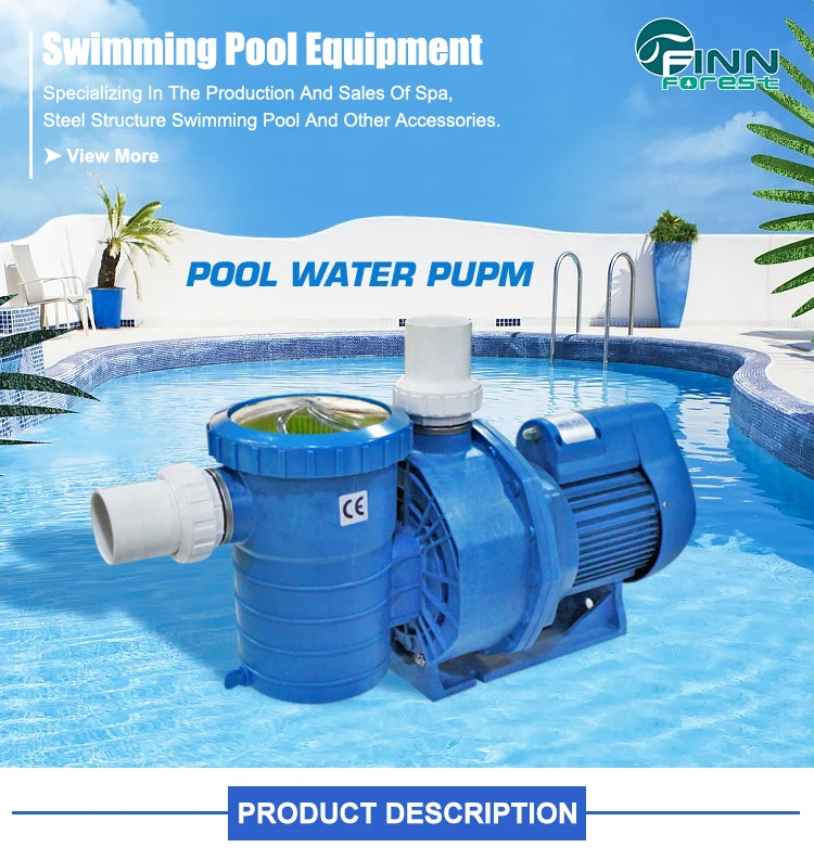 Details about   7500W 1HP Swimming Pool Filter Filtration Circulating Pump Treatment Equipment 