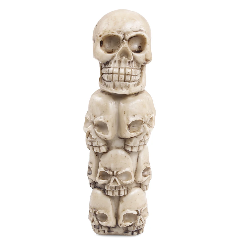 

Halloween devil skull Resin Car Gear Head Shift Knob, Beige