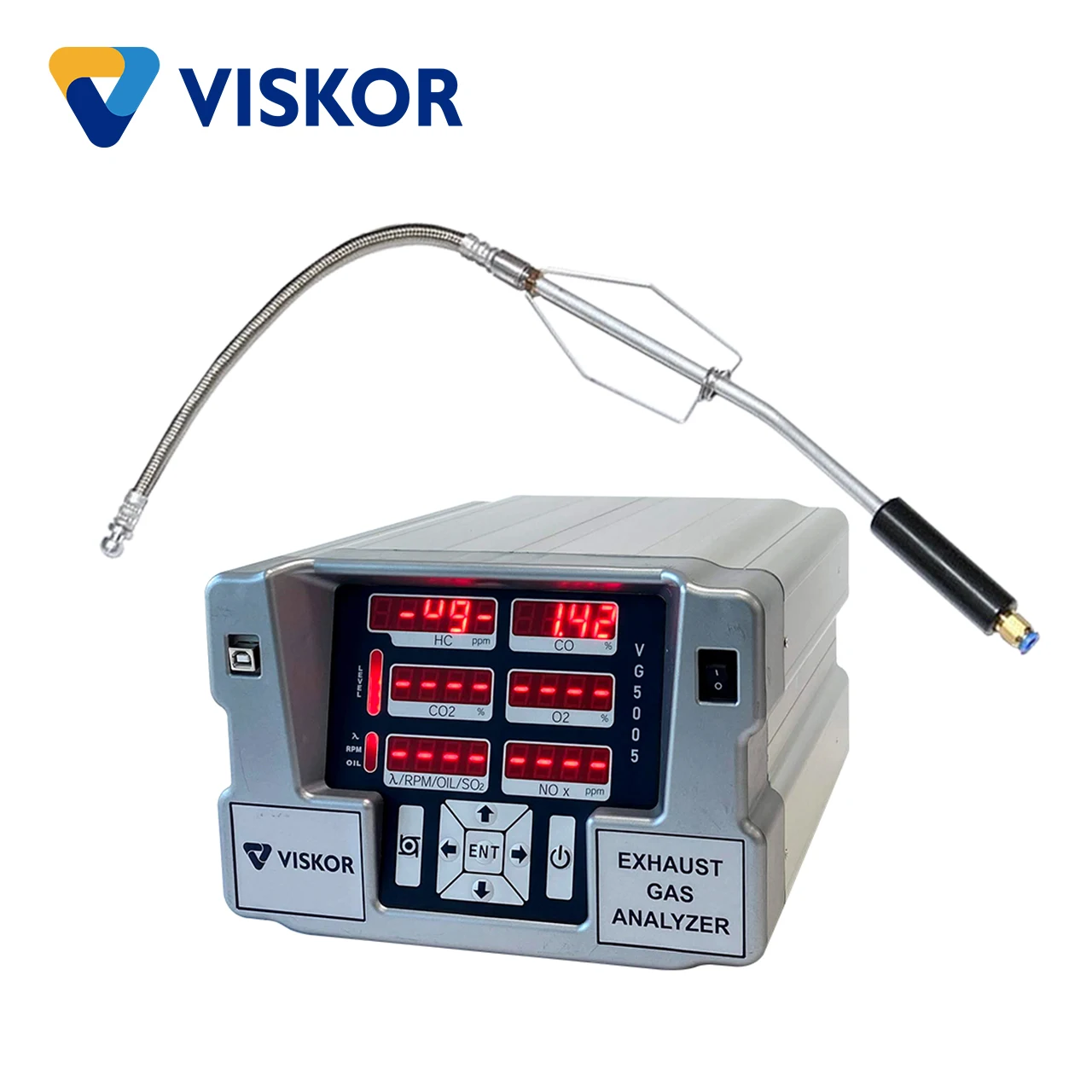 
VISKOR Portable Gas Analyzer & 5 gas analyzer & Made in Korea 
