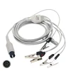 Universal 6pin use for animal one piece 5 lead ECG cable and leadwires