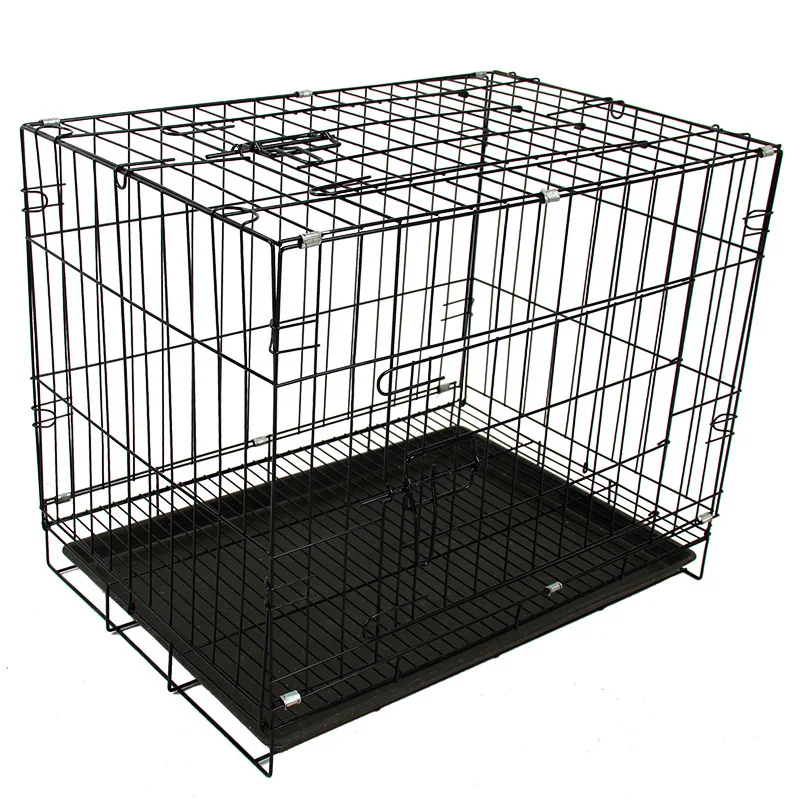 

factory cheap wire large small dog fence folding rabbit cages pet dog cat cage
