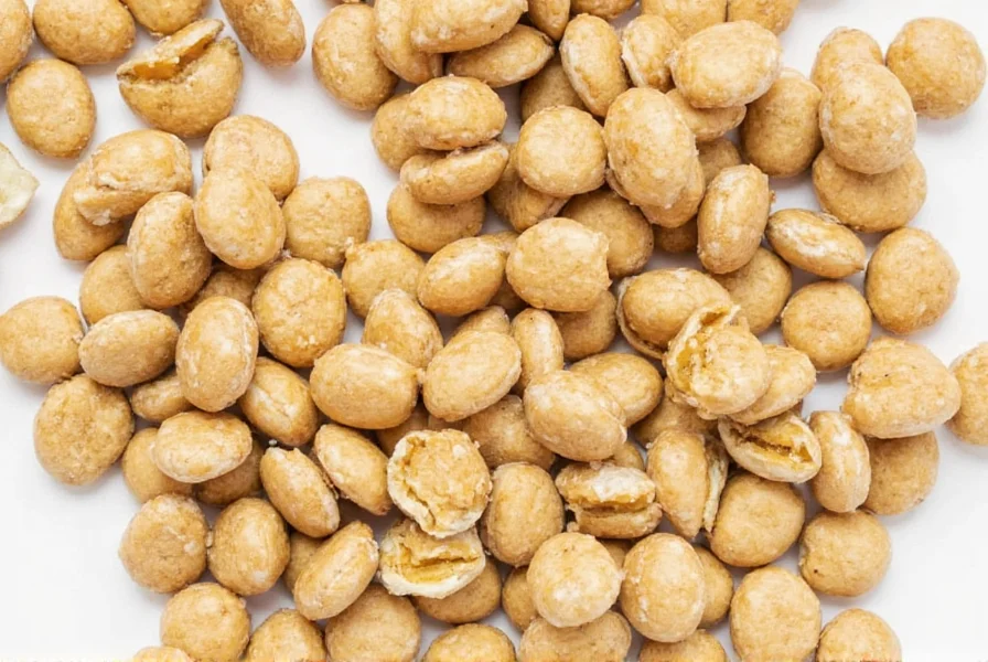 Close-up photograph of Stauffer's ginger snaps arranged in a circular pattern on a rustic wooden table, showing their golden-brown color and cracked surface texture
