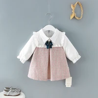 

Boutique baby clothes long sleeve baby dress for Autumn Winter girl dress