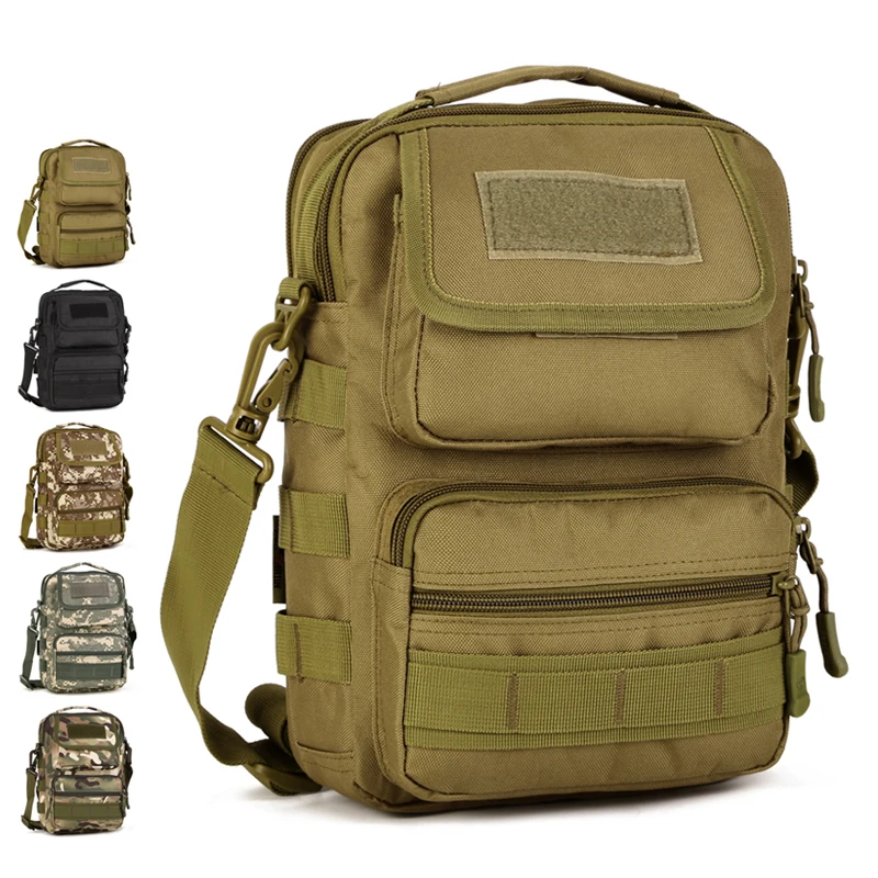 

Outdoor tactics men's bag cross-body bag single-shoulder bag, Multi color