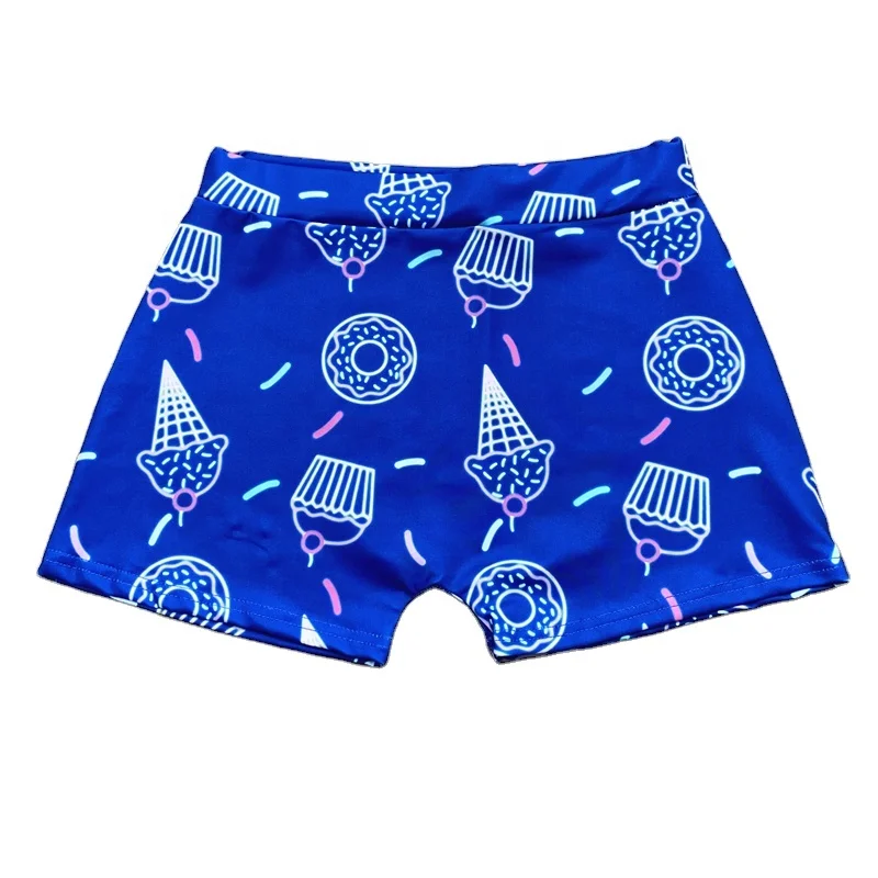 

Wholesale Custom Cartoon Printing Snack Candy High Quality Women Hot Booty Biker Shorts, 24 colors