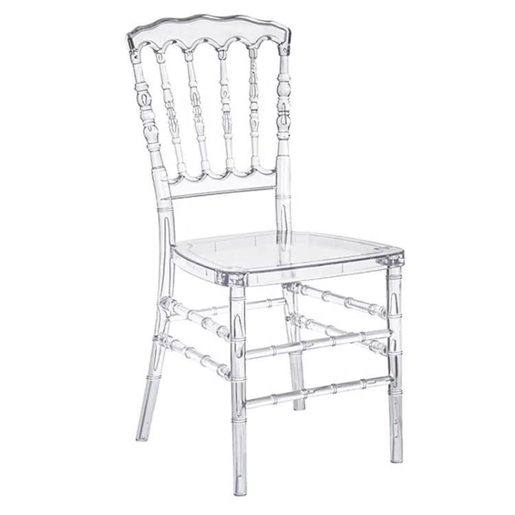 
Black Transparent Napoleon Chair Resin Napoleon Chair For Wedding  (60837729311)