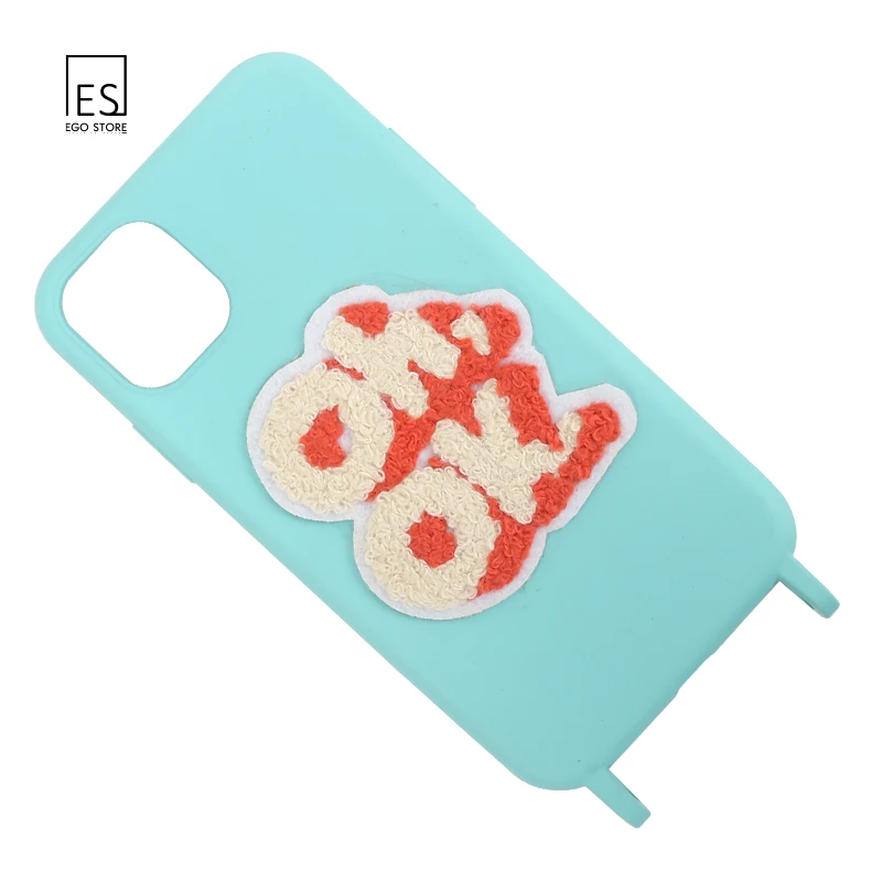 

Made In China custom printing gifts Teddy Cashmere Towel embroidered cellphone case
