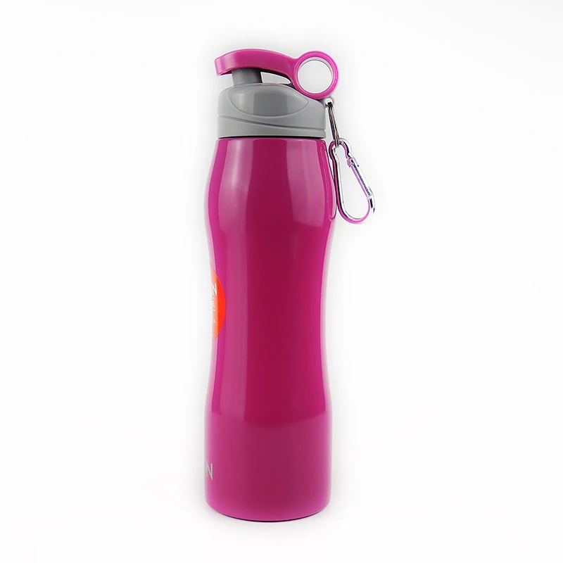 

Custom logo printing stainless steel sports water bottle with different lids, Customized