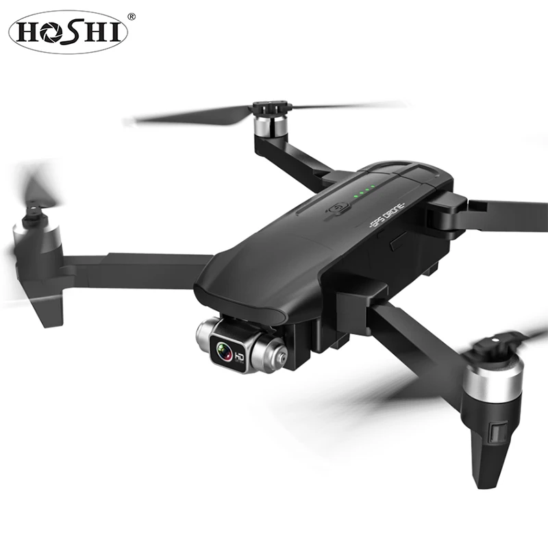 

HOT SALE HOSHI KF100 GPS Drone 6K ESC HD Camera with Three-Axis Gimbal RC Quadcopter Brushless Motor Smart Follow Foldable Drone, Black