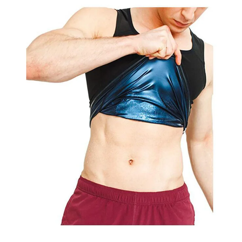 

Sweat Body Shaper Workout Tank Tops Sauna Vest For Weight Loss Shaper Exercise Waist Trainer Shaper Shapewear Shirt, As picture