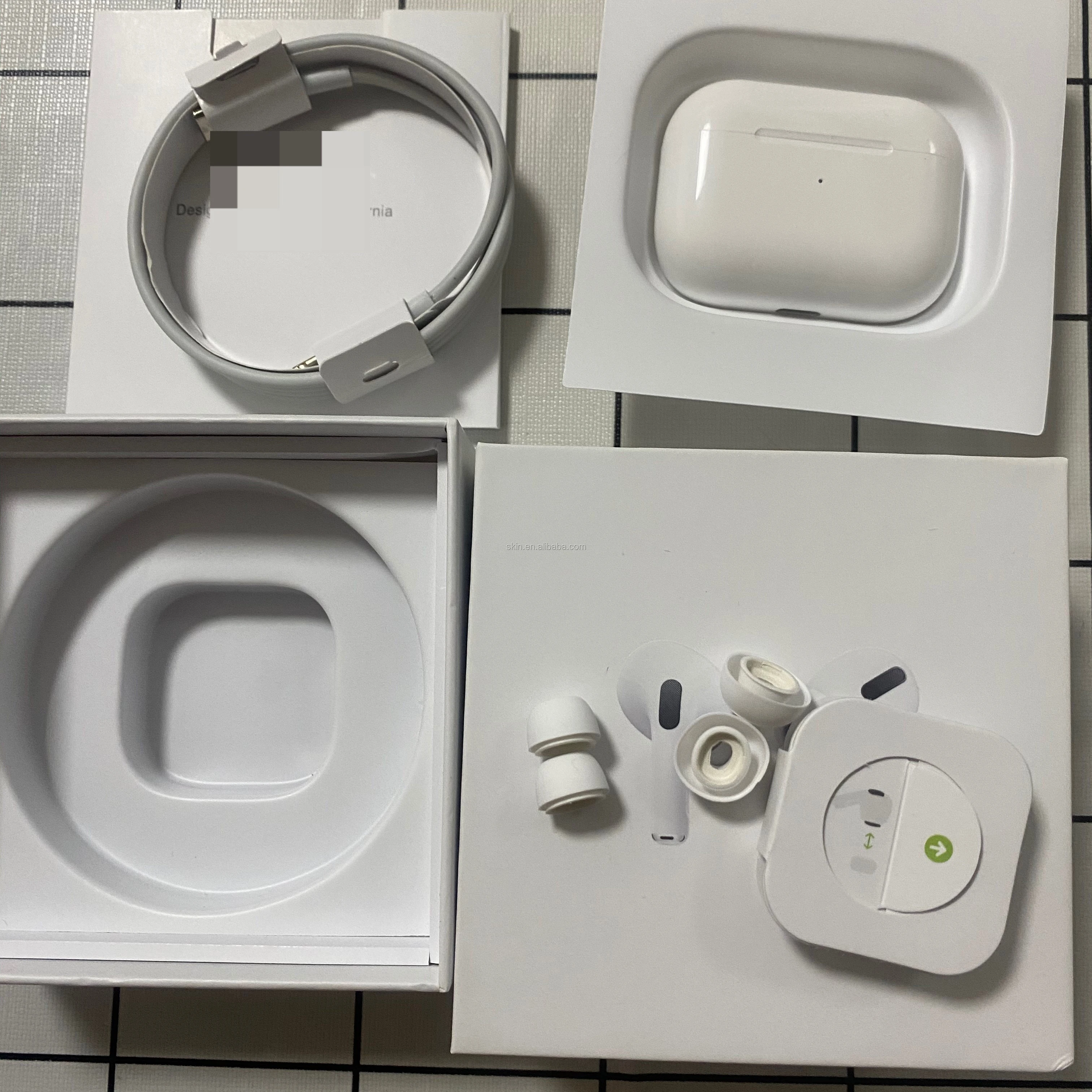 

Best Quality Original logo 1:1 Air Pro 3 TWS Rename GPS Strong bass Earphones airpro 3 Wireless Headphones Earbuds Air pro3, White