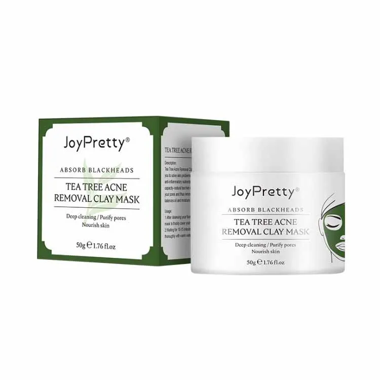 

Wholesale 2022 New Product Skin Repair Acne Remove Deep Cleansing Purifying Clay Mask Green Tea Mask