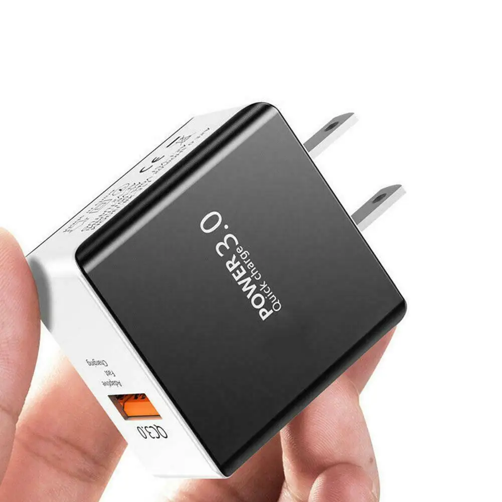 

High quality EU UK USStock QC 3.0 fast charging wall charger wall adapter phone chargers