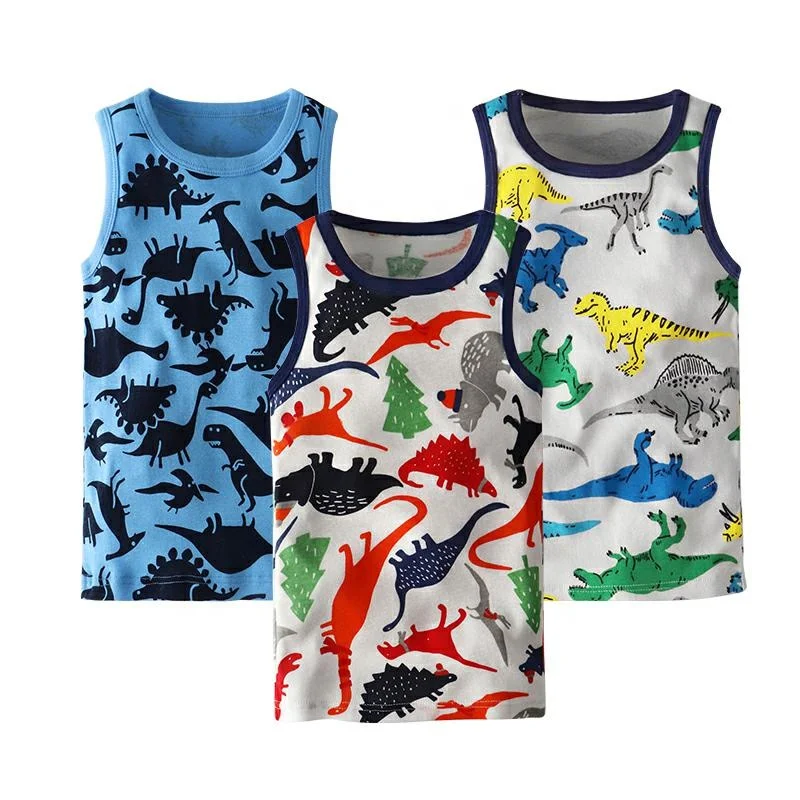 

kids clothes cotton floral pint vest toddler kids shirt sleeveless tops children clothes Wholesale/ODM/OEM, Picture shows