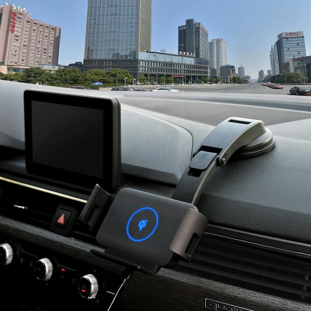 
Automatic Car Wireless Charger Air Vent Phone Holder. 15W-Qi &KC wireless charging, KC: R-R-1tn-S1 