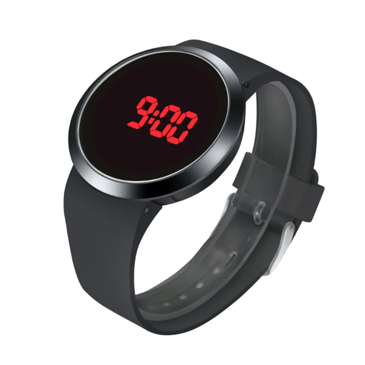 

New creative smart touch screen LED smart watch fashion trend boy and girl watch children electronic luminous watch