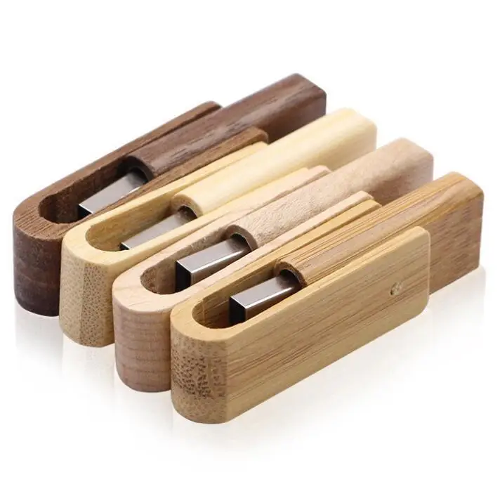 免费样品木质u盘带定制雕刻标志USB 2.0接口