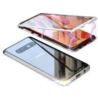 

360 Degree Full Protective Combo Hard Phone Case Cover , Full Cover Magnetic Glass Case For Samsang Galaxy A20 A30 A50 A60 A70