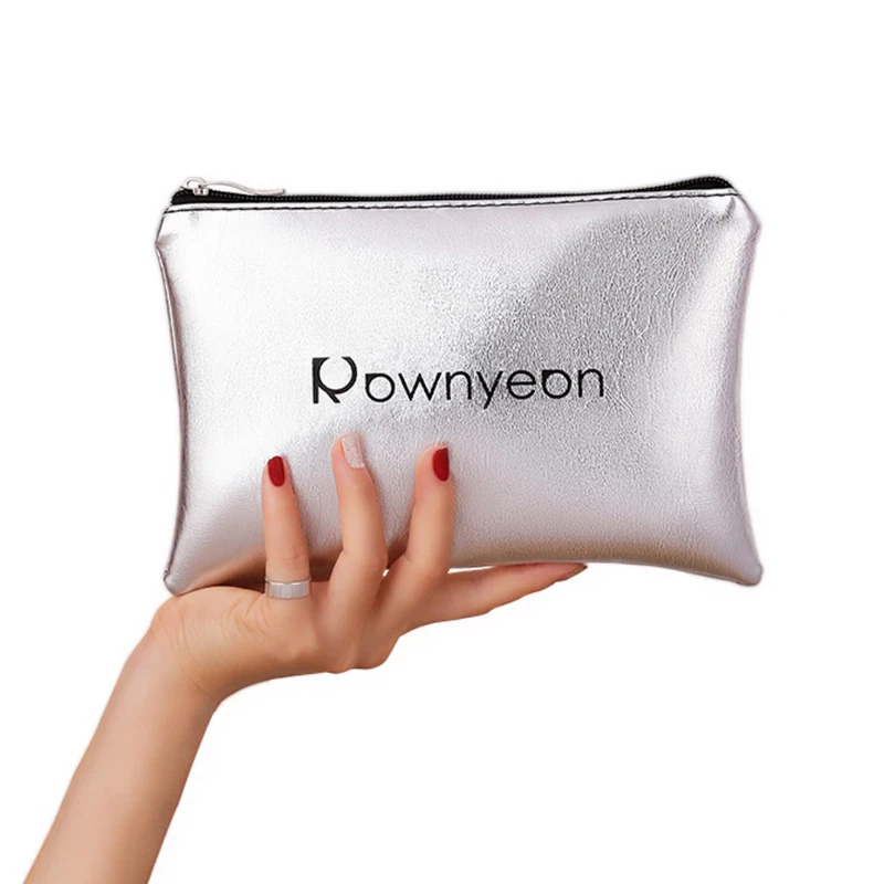 

Rownyeon Wholesale High Quality Luxury Vinyl Girls Mini Kids Purse Bags Coin Purses, Purple,blue,sliver