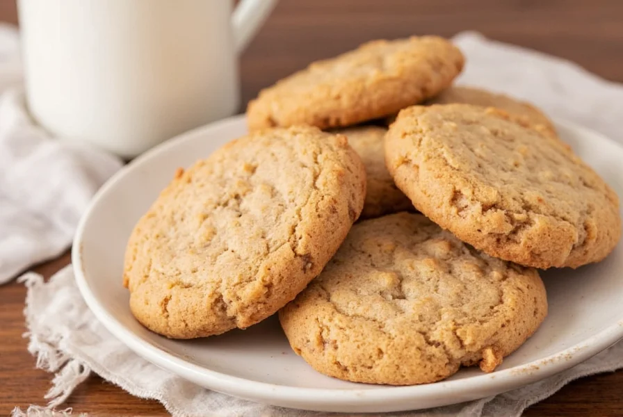 Perfectly baked cinnamon cookies with golden edges and soft centers on a wire cooling rack