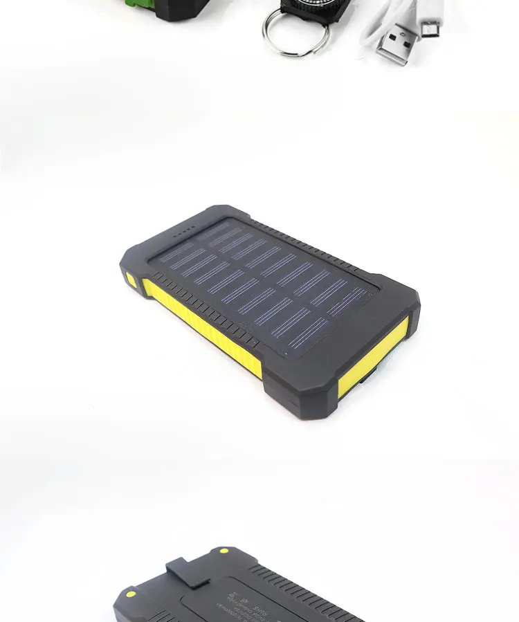 Custom Promotional New 20000mah Solar Charger Solar Power Bank - ANKUX.COM