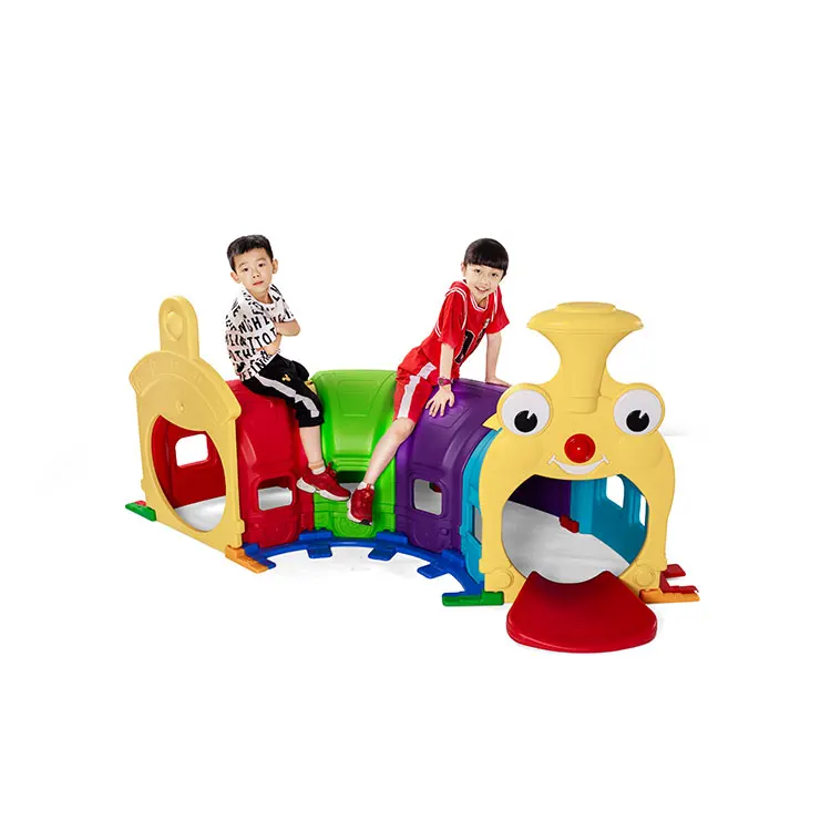 

Kids Play Tunnel Smiley little Children train tunnel
