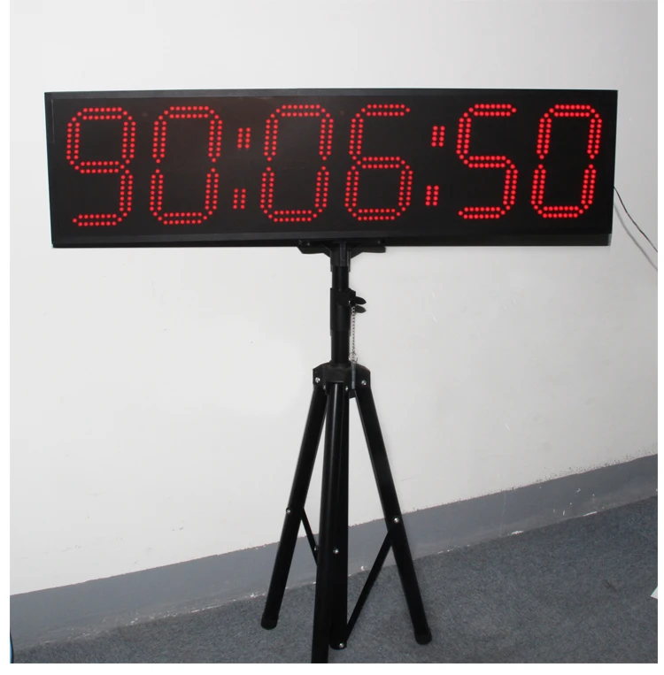 Cp0216c Outdoor Customized Waterproof Led Large Timer Training Clock Buy Outdoor Led Clock