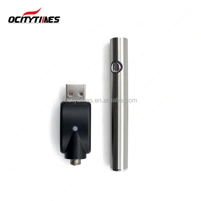 Factory wholesale 510 battery Ocitytimes S18 Rechargeable cbd preheat Battery with variable voltage