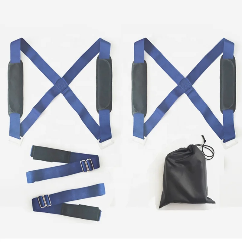 

Whosale China Supplier Forearm Forklift Lifting and Moving Straps, Orange/black/dark blue/red