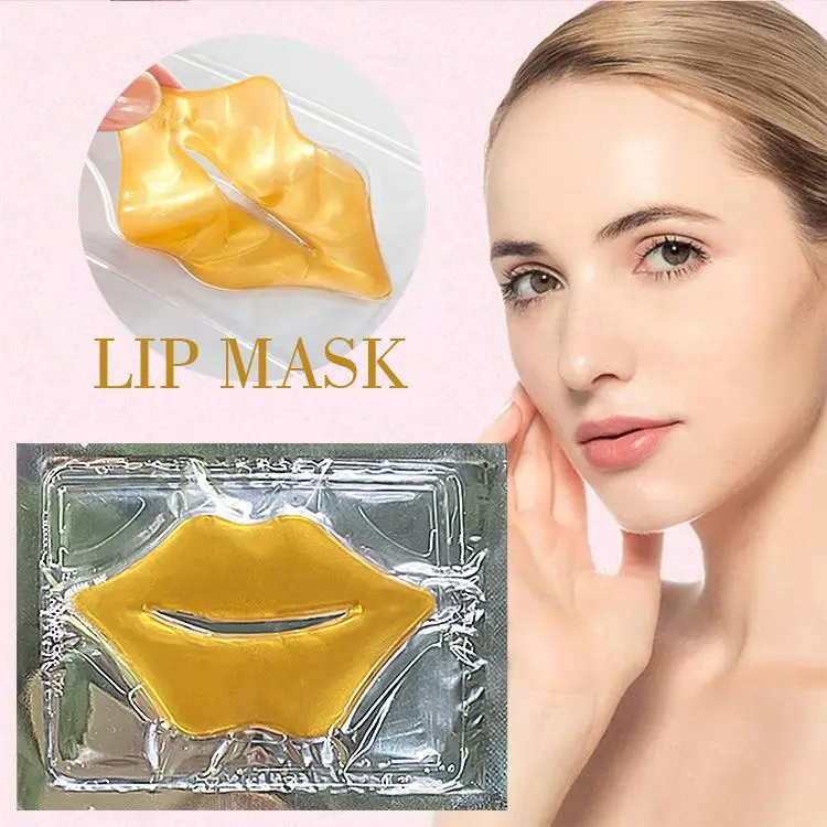

OEM Wholesale Custom Mascarillas Para Labios Private Label Vegan Organic Moisturizing Hydrating Sheet Sleeping Lip Collagen Mask